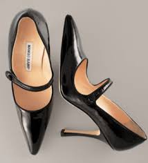 Image <b>Manolo Blahnik</b> Patent Mary Jane Picture