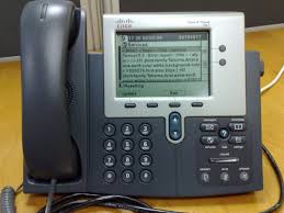 Cisco phone thinks it is a