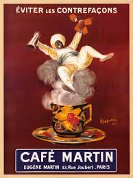 Vintage poster of Le Cafe