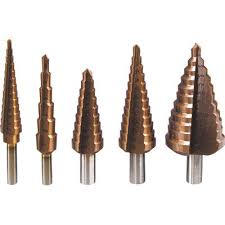 Step Drill Bits — 5-Pc.