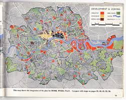 County of London Plan 1945 - via Daymix