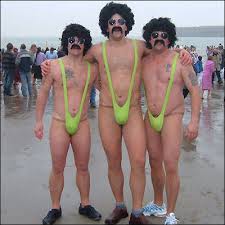 Borat Bikini Wannabes For - via Daymix