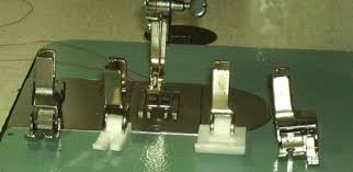I used several sewing machine