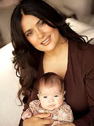 Image <b>Salma Hayek</b> gives the world a first <b>...</b> Picture