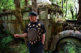 Ken Kesey's magic bus being