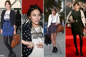 Alexa Chung is rated Vogue's - via Daymix