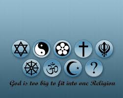       different   types of  religion   and    