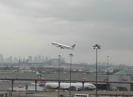 Italian Alitalia B767 has just taken
