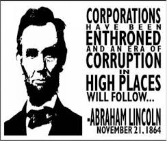 Lincoln feared corporations - via Daymix