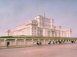     Palace in  Bucharest   Romania on    
