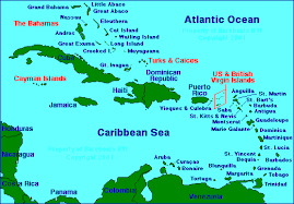 Map Caribbean - via Daymix