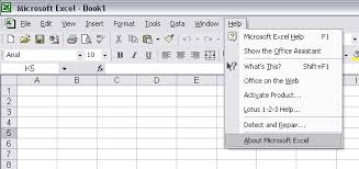 In  Excel   go to the x26quot  Help   x26quot menu and    