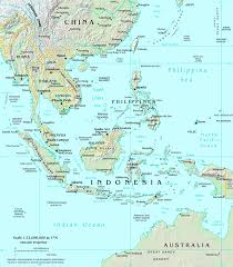 Map of South-East Asia map - via Daymix