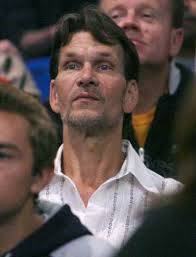 Swayze, looking gaunt after - via Daymix