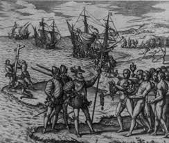 landing on Hispaniola, by - via Daymix