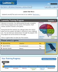 Lumosity can be viewd here.