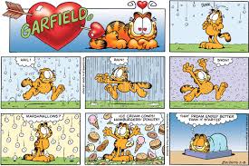 Garfield Comics for February - via Daymix