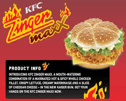 KFC ZingerMaxx Burger Discount - via Daymix