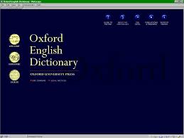 The Oxford  English Dictionary  