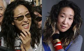 Image Do You Prefer <b>Sandra Oh</b> With Black <b>...</b> Picture