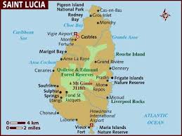 Saint Lucia is an island - via Daymix