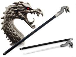 FIERCE DRAGON SWORD  CANE  