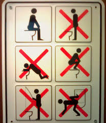 Toilet Sign in Japan