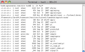 mac terminal commands wiki