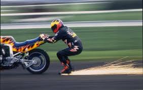 One of the  stunts   x26quot The Fastest Man    