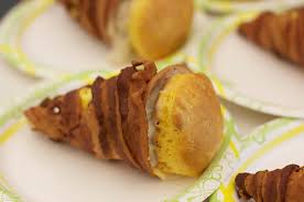 The Bacone A bacon cone filled