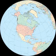 North America - Political Map - via Daymix