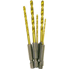 Drill Bits. One piece titanium