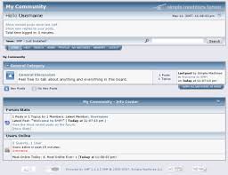 Forum Engines (Free Software)
