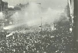  during the Velvet Revolution