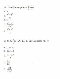   Algebra   Two Integrated Math 3 Exam 