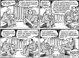 Cartoon -- Ponzi Scheme - via Daymix