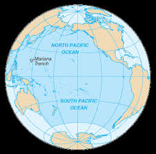 Map of Pacific Ocean - via Daymix