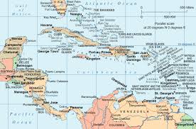 Map Of The Caribbean - via Daymix