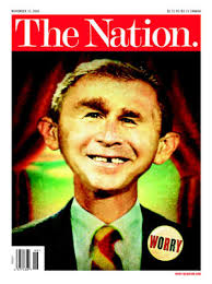 Alfred E Neuman Bush Parody - via Daymix