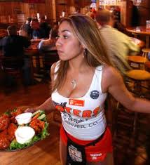  a waitress at the LoDo Hooters, 