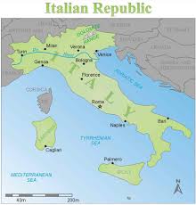   italian   language school map
