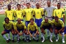 FOOTBALL Brazil team. Brazil