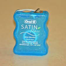  Oral    B   Satin dental floss 