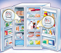 refrigerator. Keep freezer