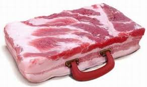 Bacon briefcase - via Daymix