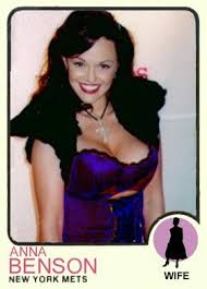 Image <b>Anna Benson</b> 1973 baseball card Picture