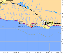 Isla Vista, CA map - via Daymix