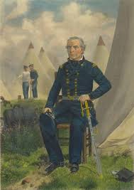 Zachary Taylor in camp