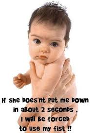 Forced To Use My Fist