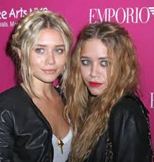 Because the  Olsen twins   hair style    